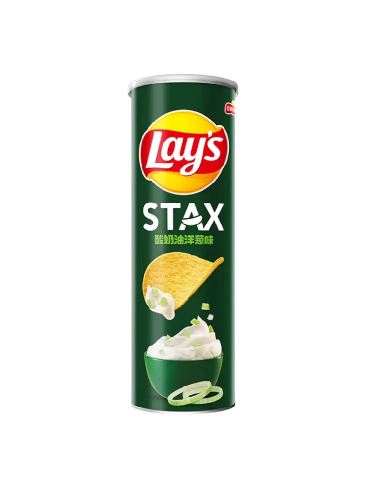 Lays Тубус Сметана и Лук 90гр